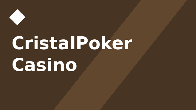 CristalPoker Casino logo