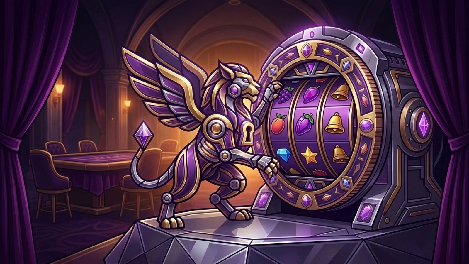 intellectbet Casino: Scena ilustracyjna; Licencja: Curaçao; Dostępne w: PL; Darmowe spiny: 150